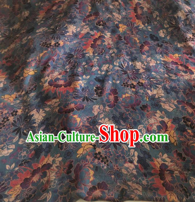 Asian Chinese Traditional Pattern Design Atrovirens Brocade Fabric Silk Fabric Chinese Fabric Asian Material Asian Chinese Traditional Pattern Design Atrovirens Brocade Fabric Silk Fabric Chinese Fabric Asian Material