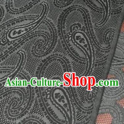 Chinese Traditional Pattern Design Grey Brocade Fabric Asian Silk Fabric Chinese Fabric Material