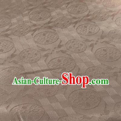 Chinese Traditional Cranes Pattern Design Pink Brocade Fabric Asian Silk Fabric Chinese Fabric Material