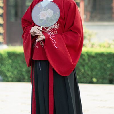 Traditional Chinese Ming Dynasty Female Hanfu Dress Ancient Nobility Lady Embroidered Historical Costume for Women