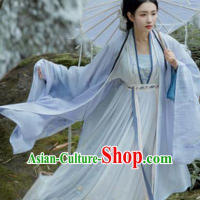Traditional Chinese Tang Dynasty Royal Dowager Embroidered Hanfu Dress Ancient Drama Palace Lady Historical Costume for Women