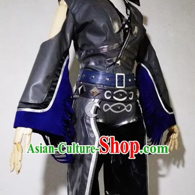 Chinese Traditional Cosplay Female Warrior Armour Costume Ancient Swordsman Dress for Women