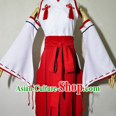 Top Grade Cosplay Assassin Witch Costume Ancient Female Swordsman Red Dress for Women