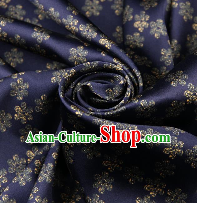 Chinese Traditional Classical Plum Pattern Deep Purple Brocade Damask Asian Satin Drapery Silk Fabric Chinese Traditional Classical Plum Pattern Deep Purple Brocade Damask Asian Satin Drapery Silk Fabric