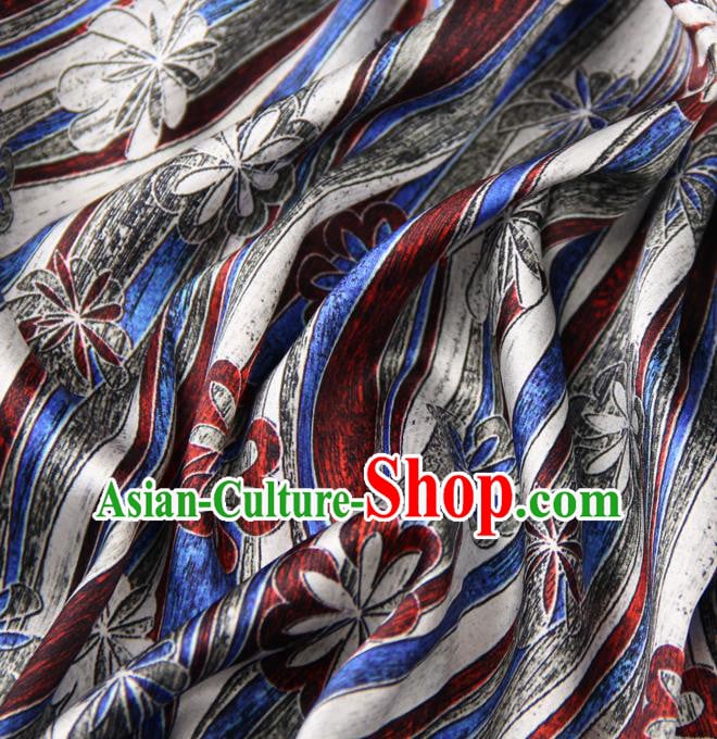 Chinese Traditional Classical Stripe Pattern Brocade Damask Asian Satin Drapery Silk Fabric Chinese Traditional Classical Stripe Pattern Brocade Damask Asian Satin Drapery Silk Fabric