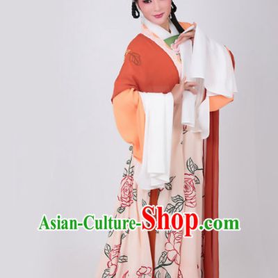 Chinese Traditional Peking Opera Actress Queen Dress Ancient Court Lady Embroidered Costume for Women