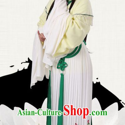 Chinese Traditional Peking Opera Princess Dress Ancient Palace Lady Embroidered Costume for Women