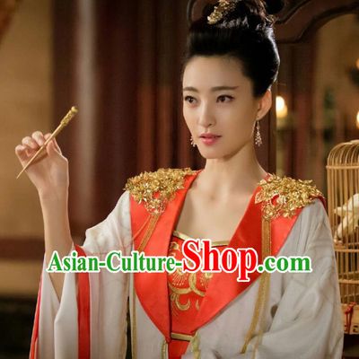Chinese Ancient Shang Dynasty Imperial Consort Su Daji Dress Drama The Legend of Deification Costume for Women