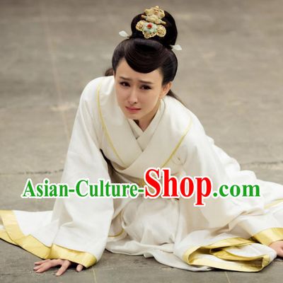 Chinese Ancient Shang Dynasty Queen Jiang Drama The Legend of Deification Costume for Women