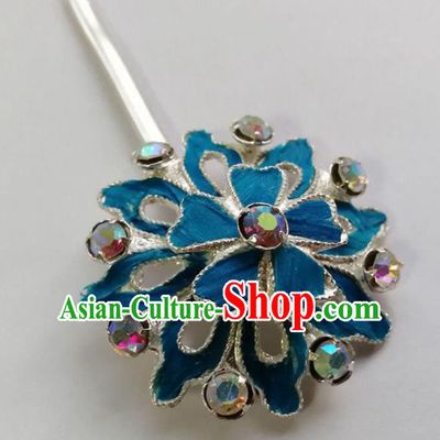 Chinese Ancient Palace Princess Hairpins Traditional Beijing Opera Diva Headwear Hair Accessories for Adults