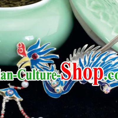 Chinese Ancient Palace Princess Hairpins Traditional Beijing Opera Diva Headwear Hair Accessories for Adults