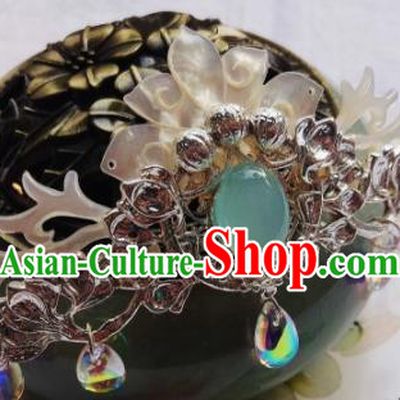 Chinese Ancient Palace Princess Hairpins Hair Crown Traditional Hanfu Hair Accessories for Women