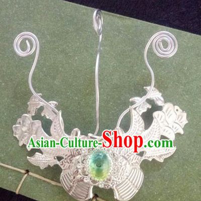 Chinese Ancient Princess Butterfly Hair Claw Hairpins Traditional Hanfu Palace Hair Accessories for Women