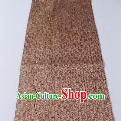 Japanese Kimono Accessories Classical Pattern Bronze Belt Asian Japan Traditional Ceremony Yukata Waistband for Women