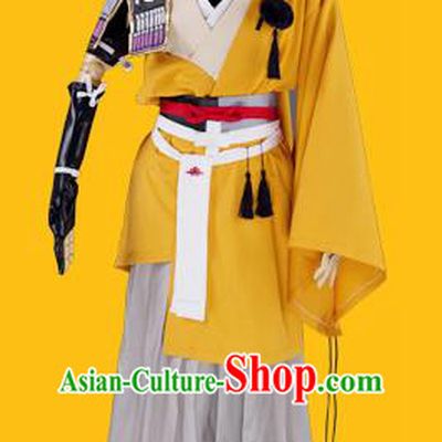 Customized Chinese Cosplay Knight Costume Ancient Swordsman Clothing for Men