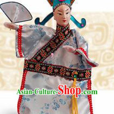Chinese Traditional Scholar Marionette Puppets Handmade Puppet String Puppet Wooden Image Arts Collectibles