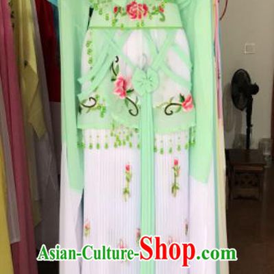 Traditional Chinese Handmade Beijing Opera Diva Lin Daiyu Dress Ancient Peri Princess Costumes for Women