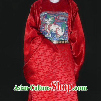 Ancient Chinese Government Official Film Use Clothing and Hat Complete Set for Men