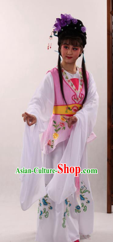 Traditional Chinese Peking Opera Maidservants Pink Dress Ancient Servant Girl Costume for Women Traditional Chinese Peking Opera Maidservants Pink Dress Ancient Servant Girl Costume for Women