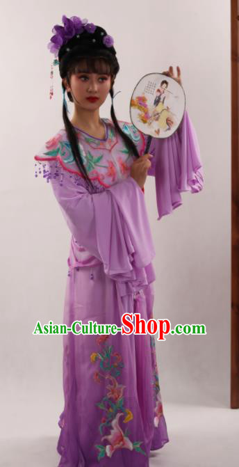 Traditional Chinese Peking Opera Diva Purple Dress Ancient Goddess Princess Costume for Women Traditional Chinese Peking Opera Diva Purple Dress Ancient Goddess Princess Costume for Women