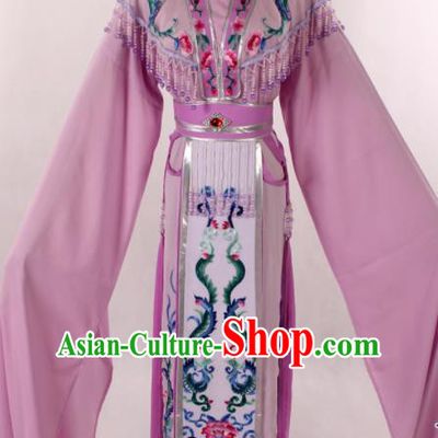 Traditional Chinese Shaoxing Opera Seven Fairy Pink Dress Ancient Peking Opera Diva Costume for Women