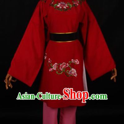 Traditional Chinese Shaoxing Opera Clown Costume Ancient Buffoon Embroidered Clothing for Men