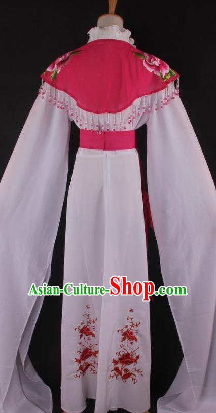 Professional Chinese Beijing Opera Princess Rosy Dress Ancient Traditional Peking Opera Diva Costume for Women Professional Chinese Beijing Opera Princess Rosy Dress Ancient Traditional Peking Opera Diva Costume for Women