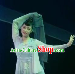 Traditional Chinese Classical Dance Mo Wu Qing Lan Costume Stage Show Beautiful Dance Dress for Women Traditional Chinese Classical Dance Mo Wu Qing Lan Costume Stage Show Beautiful Dance Dress for Women