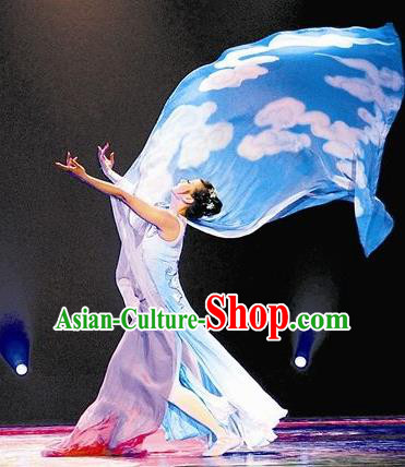 Traditional Chinese Classical Dance Que Qiao Xian Costume Ballet Stage Show Beautiful Dance Dress for Women Traditional Chinese Classical Dance Que Qiao Xian Costume Ballet Stage Show Beautiful Dance Dress for Women
