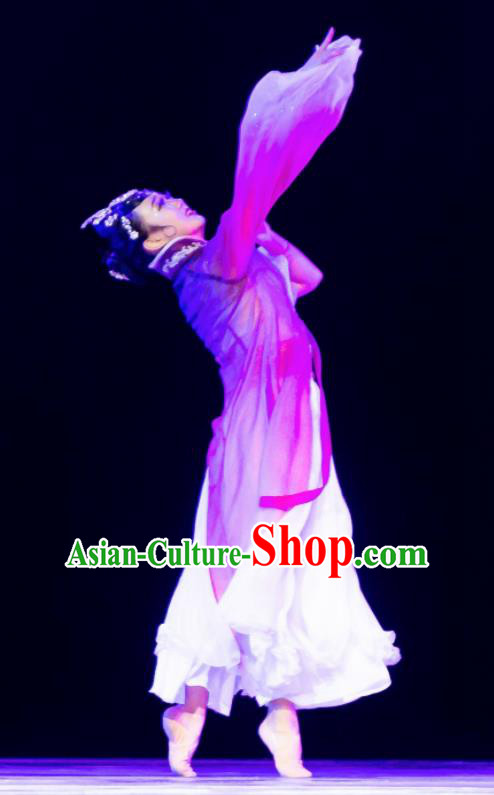 Traditional Chinese Classical Dance Ballet Ru Meng Ling Costume Stage Show Beautiful Dance Dress for Women Traditional Chinese Classical Dance Ballet Ru Meng Ling Costume Stage Show Beautiful Dance Dress for Women