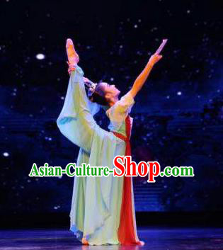 Traditional Chinese Classical Dance Ballet Ru Yi Niang Costume Stage Show Beautiful Dance Dress for Women Traditional Chinese Classical Dance Ballet Ru Yi Niang Costume Stage Show Beautiful Dance Dress for Women