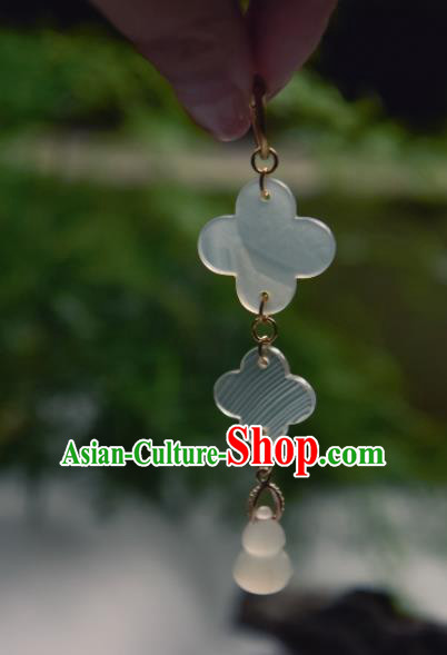 Chinese Ancient Princess Ear Accessories Traditional Hanfu Earrings for Women Chinese Ancient Princess Ear Accessories Traditional Hanfu Earrings for Women