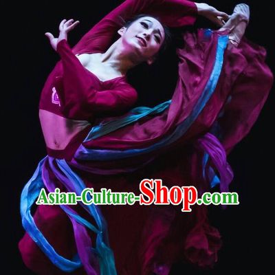 Beautiful Chinese Dance Yun Xiang Ni Shang Dance Costume Traditional Classical Dance Dress for Women
