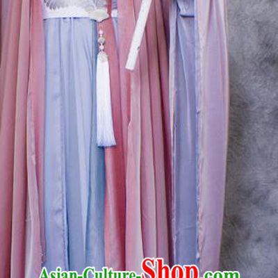 Traditional Chinese Cosplay Swordsman Nobility Childe Costume Ancient Royal Highness Hanfu Clothing for Men
