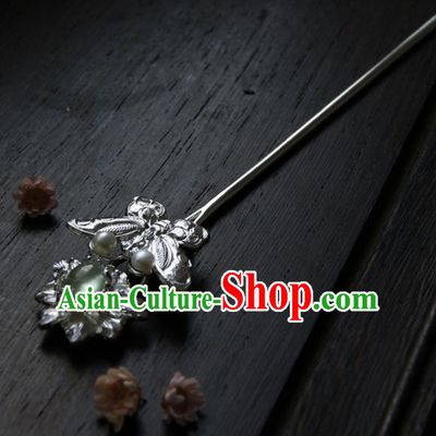 Chinese Ancient Tang Dynasty Queen Butterfly Hairpins Traditional Hanfu Hair Accessories for Women