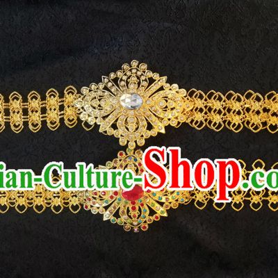 Traditional Thailand Gold Belt for Men