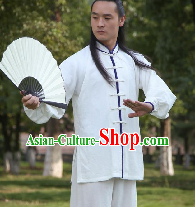 Chinese Traditional Martial Arts Costumes Kung Fu Tai Chi Competition Clothing for Men