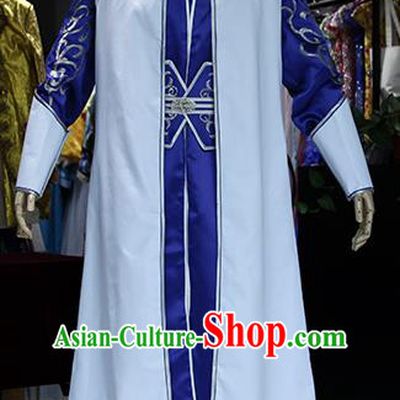 Chinese Ancient Drama Swordsman Costumes Traditional Prince Dragon Ao Bing Clothing for Men