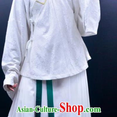 Chinese Traditional Ming Dynasty Young Lady Replica Costumes Ancient Princess Hanfu Dress for Women
