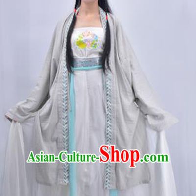 Chinese Traditional Song Dynasty Country Lady Replica Costumes Ancient Village Girl Hanfu Dress for Women