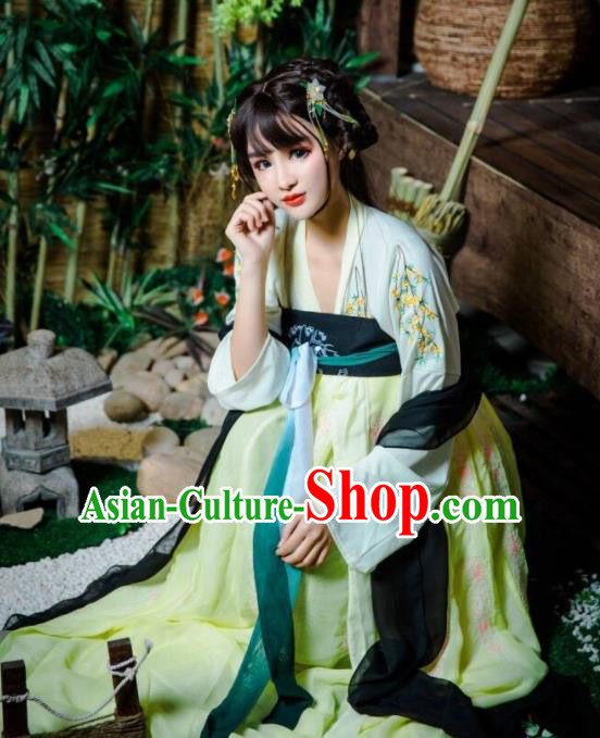 Chinese Traditional Cosplay Court Maid Dress Custom Ancient Tang Dynasty Swordswoman Princess Costume for Women