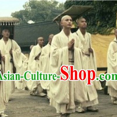 Ancient Asian Japanese White Shinto Enlightenment Robes