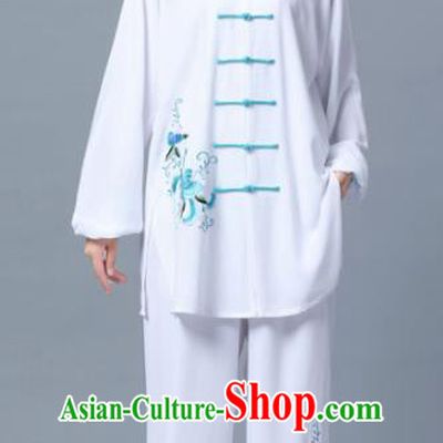 Professional Chinese Martial Arts Printing Costume Traditional Kung Fu Competition Tai Chi Clothing for Women