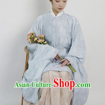 Traditional Chinese Ming Dynasty Hanfu Dress Ancient Drama Taoist Nun Replica Costumes for Women