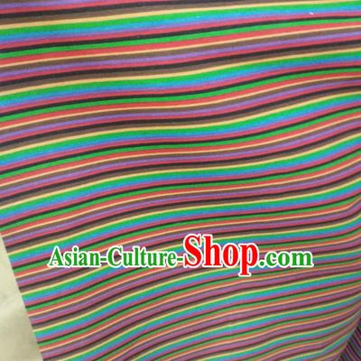 Asian Chinese Traditional Buddhism Pattern Design Brocade Fabric Tibetan Robe Silk Material