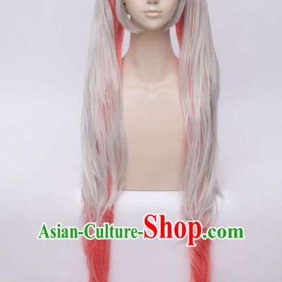 Customized Chinese Cosplay Young Lady Wigs Game Character Hair Accessories Wig Sheath