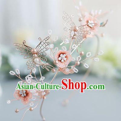 Top Grade Handmade Princess Hair Clasp Wedding Bride Hair Accessories for Women