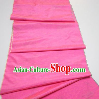 Chinese Traditional Royal Pattern Design Pink Silk Fabric Asian China Hanfu Silk Material