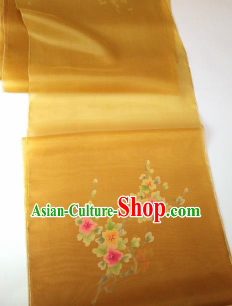 Chinese Traditional Flowers Pattern Design Brown Silk Fabric Asian China Hanfu Silk Material Chinese Traditional Flowers Pattern Design Brown Silk Fabric Asian China Hanfu Silk Material