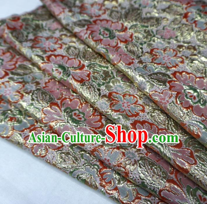 Chinese Traditional Pattern Design White Brocade Fabric Asian Satin China Hanfu Silk Material Chinese Traditional Pattern Design White Brocade Fabric Asian Satin China Hanfu Silk Material